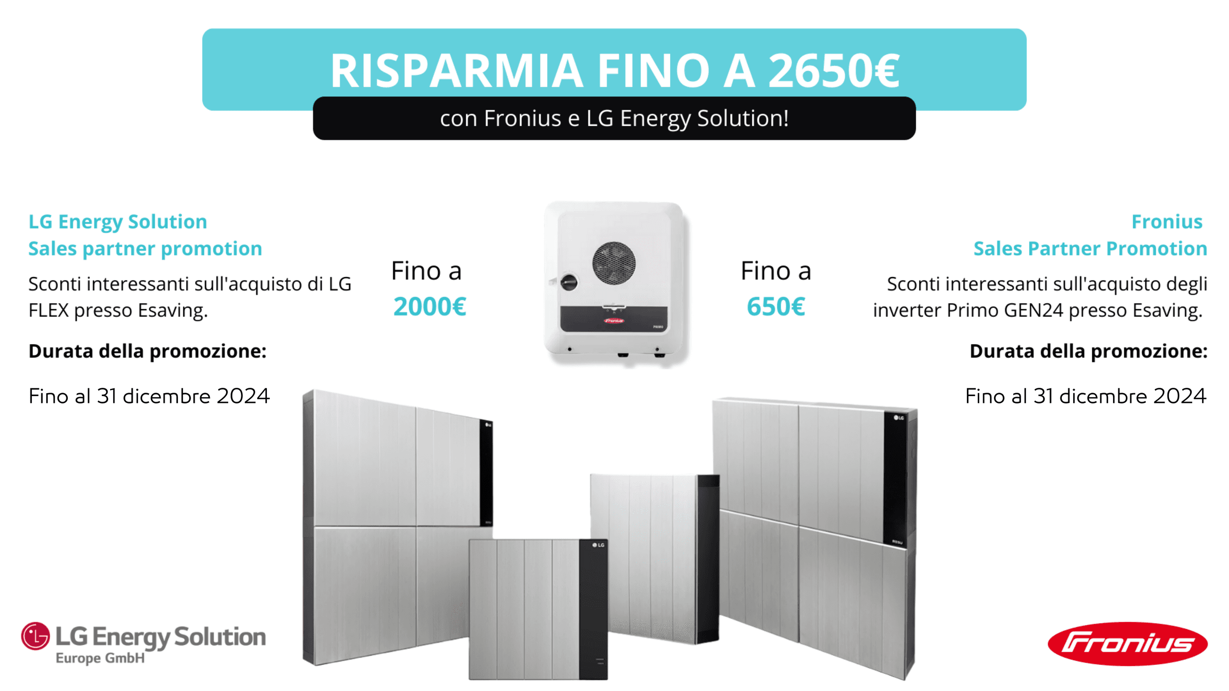 TOGETHER FOR AN UNMISSABLE PROMO!