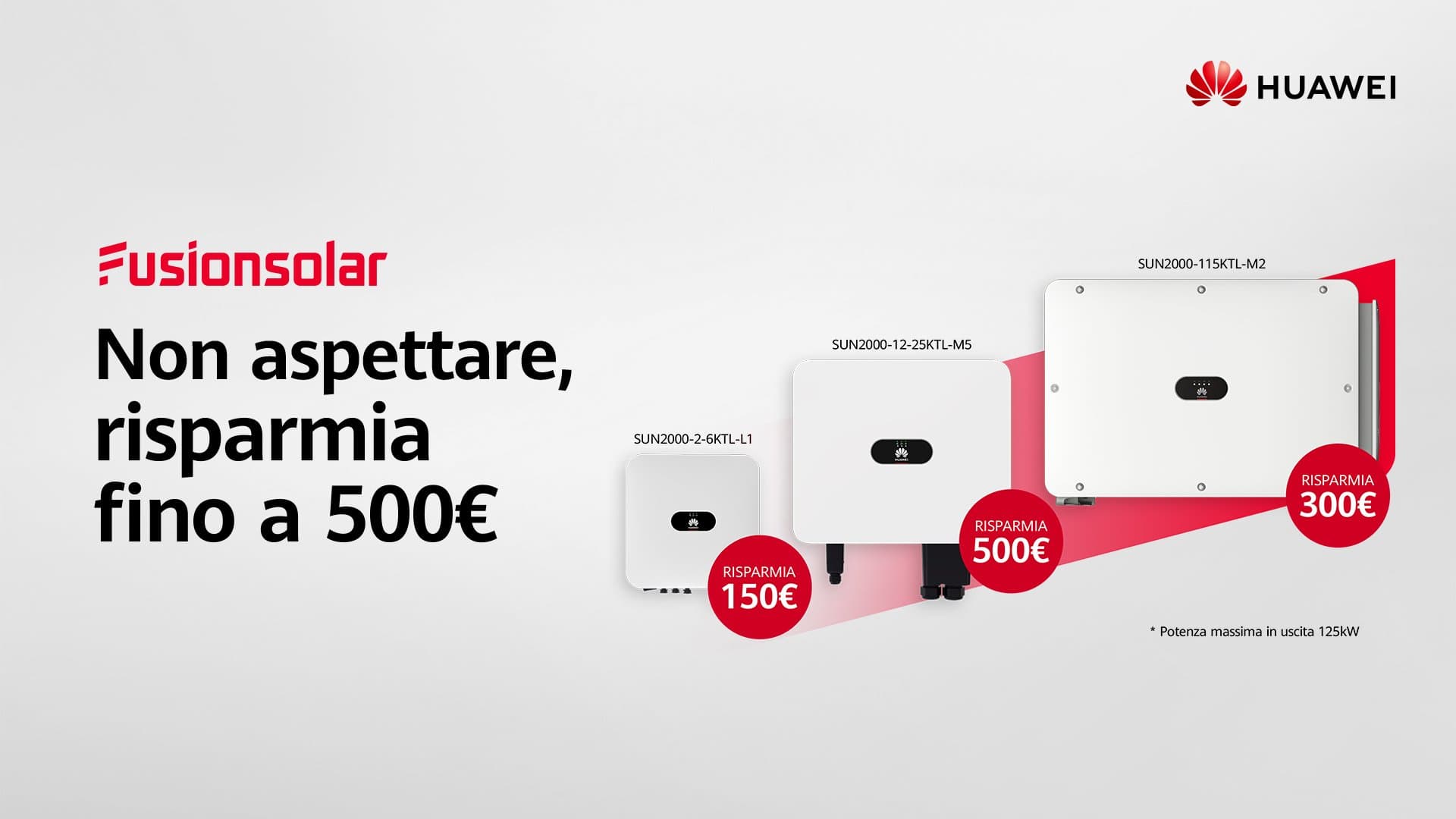 Promotion INVERTER Huawei L1 -M5 - M2