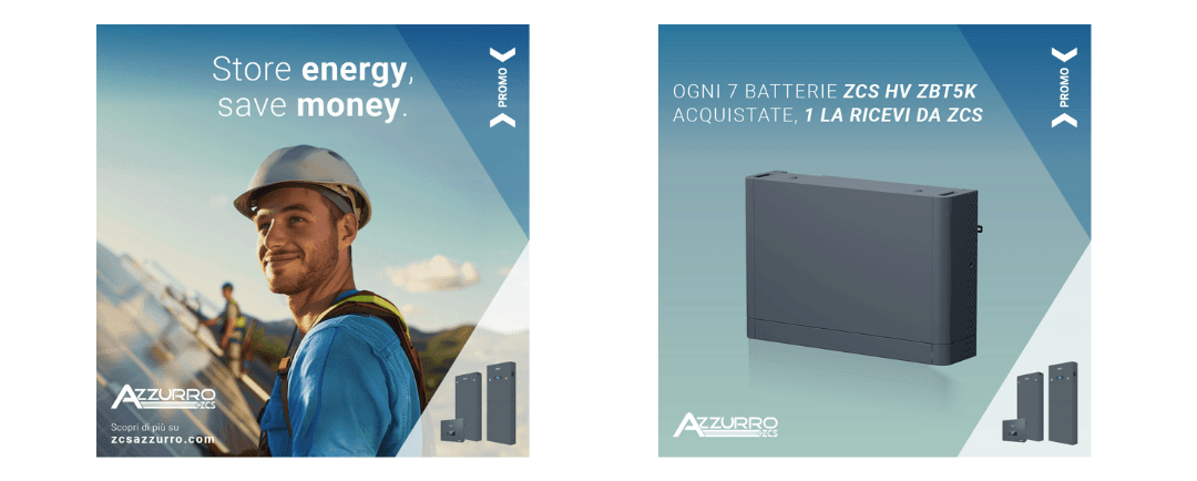 Zucchetti | PROMO Store Energy, Save Money.