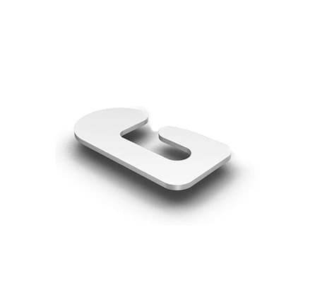 1000005 - Distance plate for roof hooks