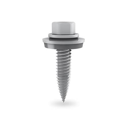 2002937 - Thread forming screw with sealing washer 6x25