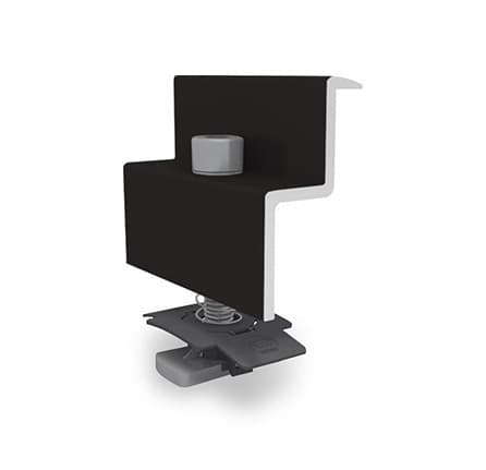 1005347 - Endklemme Set 30-31 mm, schwarz eloxiert