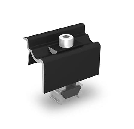 2002589 - Universal End Klemme OneEnd, schwarz eloxiert