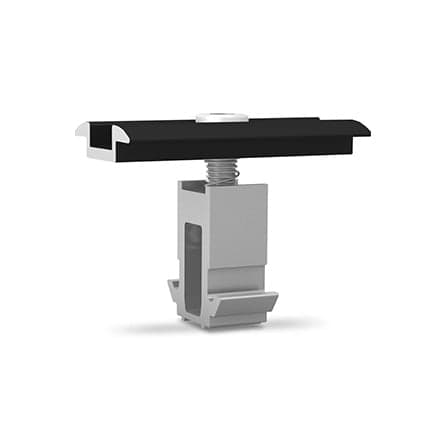 2002609 - DomeClamp Mittelklemme 30-50 mm, schwarz eloxiert