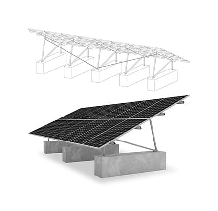 2002781 - P-Rack Montagekit 15/20/25° 1.3 kN/m²